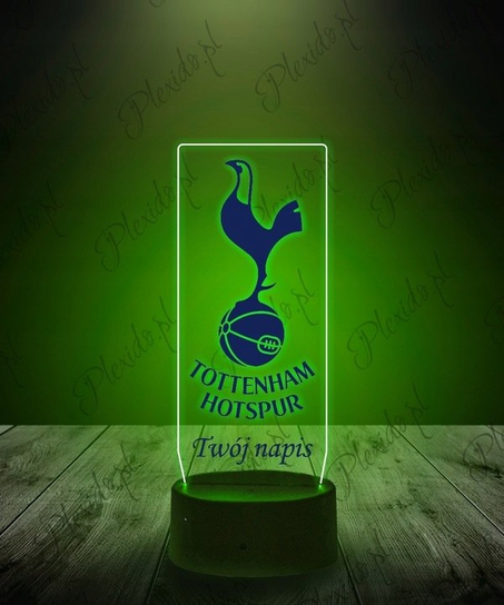 Lampka na biurko UV Tottenham Klub 16k LED PLEXIDO - Plexido | Sklep ...