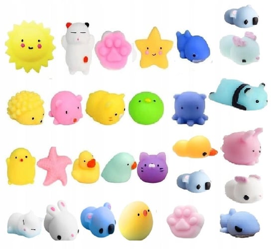 28 X Mochi Squishy Gniotek Mochi Fidget Gniotki Antystresowe 28 Szt 28-x-mochi-squishy-gniotek-mochi-fidget-gniotki-antystresowe-28-szt