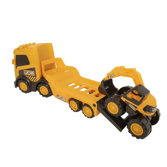 Hti Engine Transporter HTI TOYS, Teamsterz JCB transporter z koparką - Teamsterz | Sklep EMPIK.COM