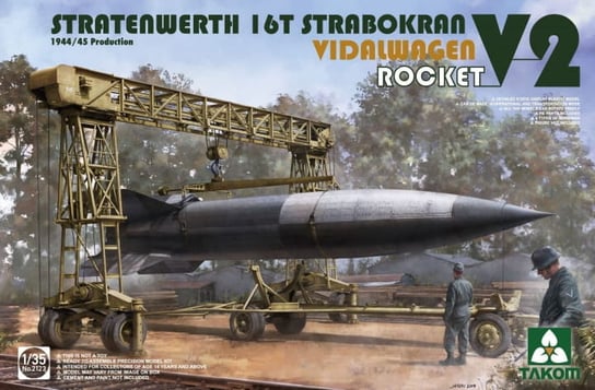 16T Strabokran Vidalwagen V2 Rocket 1:35 Takom 2123 Takom