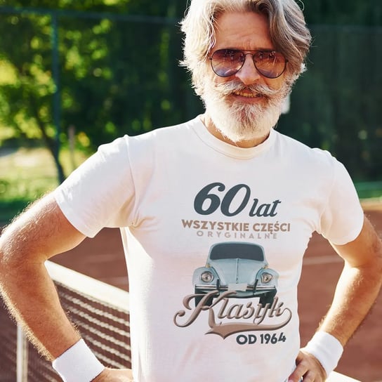 60 lat - Klasyk od 1964 - męska koszulka na prezent - Koszulkowy | Moda ...