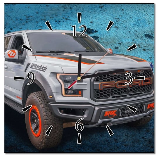 Zegar 30x30cm Ford Raptor PickUp - ZeSmakiem | Sklep EMPIK.COM