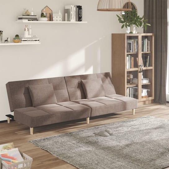 Rozkładana kanapa 2osobowa Sofa Sleeper taupe 200 Zakito Europe