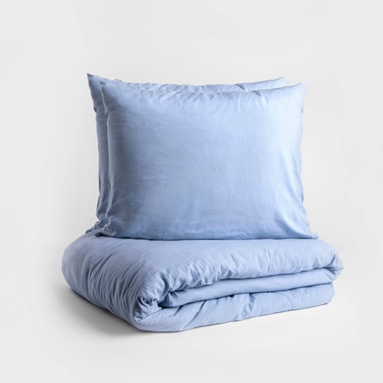 HOMLA MAISY Pościel z mikrofibry niebieska 220x200 + 2*50x60 cm Homla