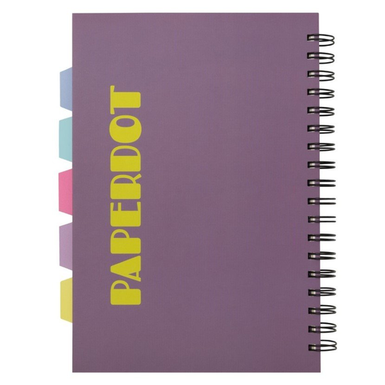Paperdot Paperdot, Kołozeszyt, B5, 120, FIOLETOWY - Paperdot | Sklep EMPIK.COM