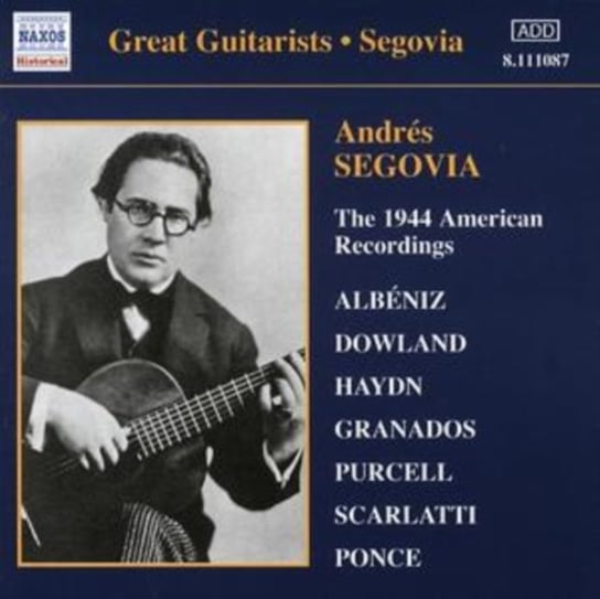 1944 American Recordings Segovia Andres