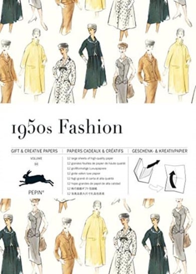 1950s Fashion: Gift & Creative Paper Book Vol 94 van Roojen Pepin