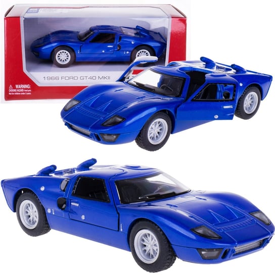 1966 FORD GT40 MKII 1:32 ZABAWKA DLA DZIECI Trifox