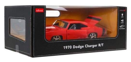 1970 Dodge Charger Rt Czerwony Rastar Model 1:16 Zdalnie Sterowany Rastar