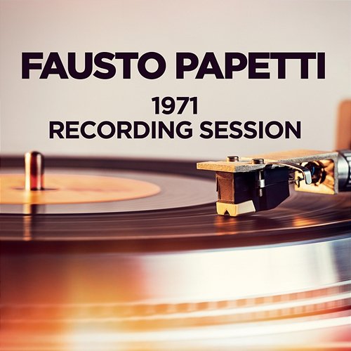1971 Recording Session Fausto Papetti