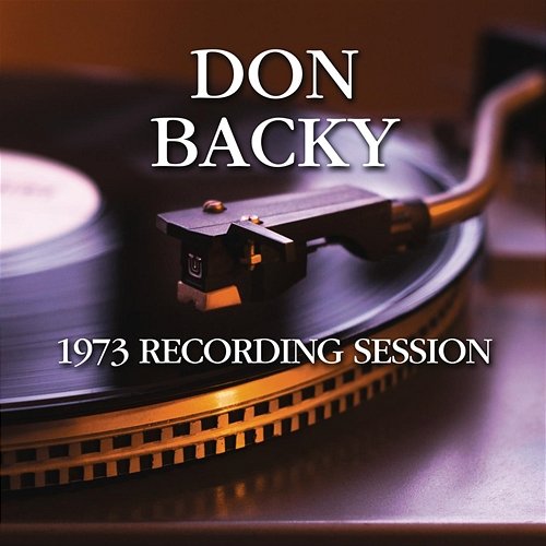 1973 Recording Session Don Backy