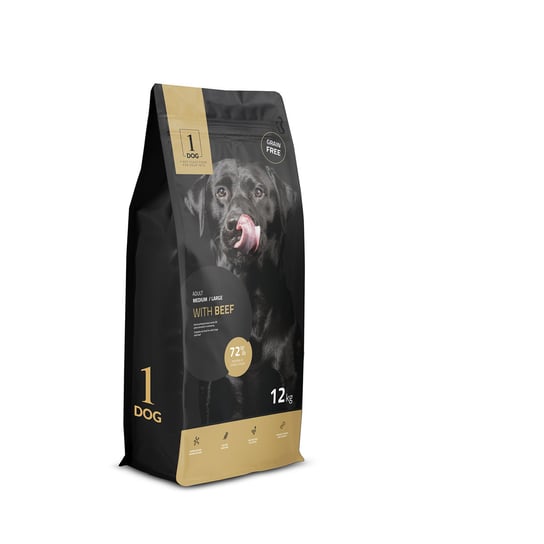 1Dog Adult 12Kg Beef Wołowina M/L Bez Zbóż United Petfood