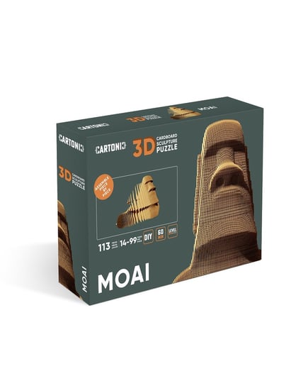 1IDEA.me, Puzzle 3D, Moai Cartonic 1DEA.me
