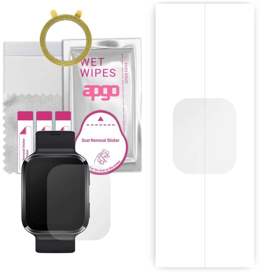 1x Folia hydrożelowa do 70MAI Saphir Watch - apgo Smartwatch Hydrogel Protection Ochrona na ekran smartwatcha apgo