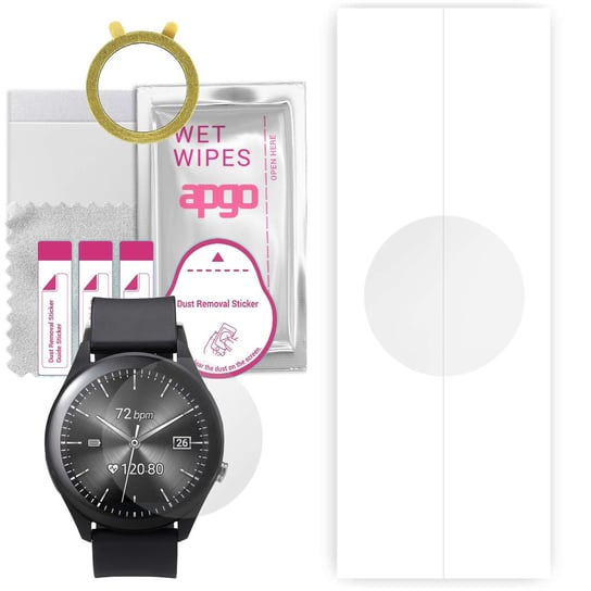 1x Folia hydrożelowa do Asus VivoWatch SP HC-A05 - apgo Smartwatch Hydrogel Protection Ochrona na ekran smartwatcha apgo