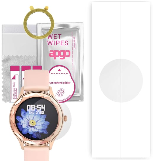 1x Folia hydrożelowa do Garett Women Elise - apgo Smartwatch Hydrogel Protection Ochrona na ekran smartwatcha apgo