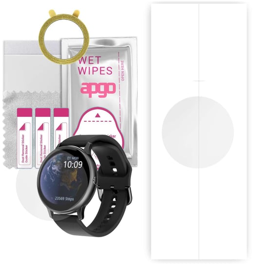 1x Folia hydrożelowa do Garett Women Nova - apgo Smartwatch Hydrogel Protection Ochrona na ekran smartwatcha apgo