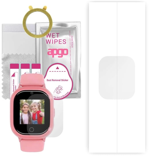 1x Folia hydrożelowa do Locon Watch Lite S - apgo Smartwatch Hydrogel Protection Ochrona na ekran smartwatcha apgo