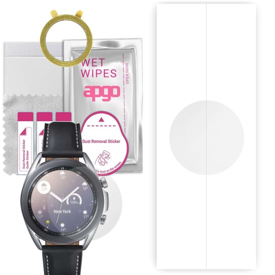 1x Folia hydrożelowa do Samsung Galaxy Watch 3 41MM - apgo Smartwatch Hydrogel Protection Ochrona na ekran smartwatcha apgo