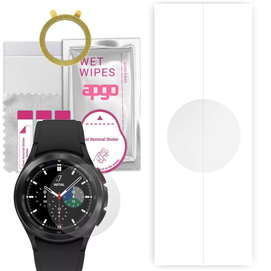 1x Folia hydrożelowa do Samsung Galaxy Watch4 Classic 42mm - apgo Smartwatch Hydrogel Protection Ochrona na ekran smartwatcha apgo