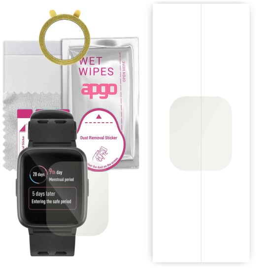 1x Folia hydrożelowa MATOWA do Acme SW202G - apgo Smartwatch Hydrogel MATTE Protection Ochrona na ekran smartwatcha apgo