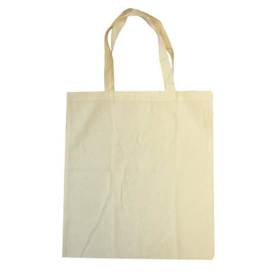 2 bawełniane torby na zakupy o wymiarach 37 x 42 cm Youdoit