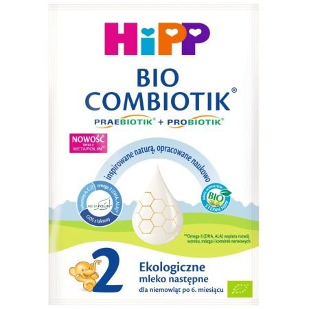 2 Bio Combiotik Mleko Następne Dla Niemowląt Po 6. miesiącu Hipp