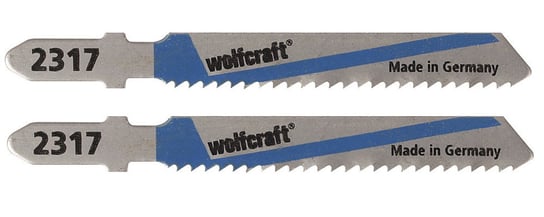 2 brzeszczoty Wolfcraft - uchwyt T, dokładne cięcia WOLFCRAFT