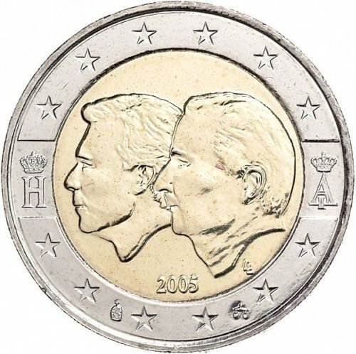 2 euro 2005 Belgijsko-Luksemburska Unia Ekonomiczna Mennicza (UNC) Narodowy Bank Polski