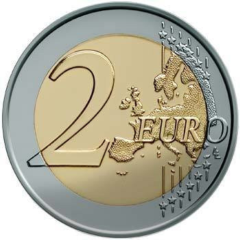 2 euro 2009 10-lecie wprowadzenia systemu euro (Austria) Mennicza (UNC) Narodowy Bank Polski