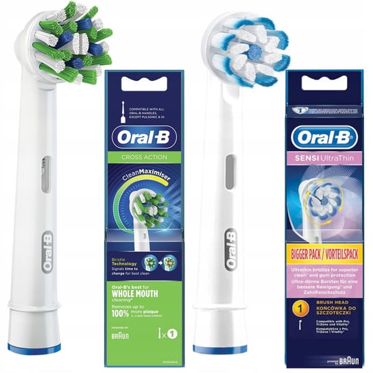 2 Końcówki Oral-B Cross Action Sensi Ultrathin Oral-B