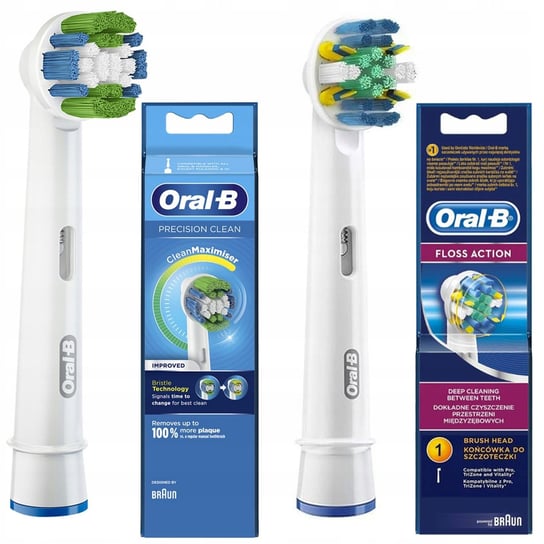 2 Końcówki Oral-B Precision Clean Floss Action Oral-B