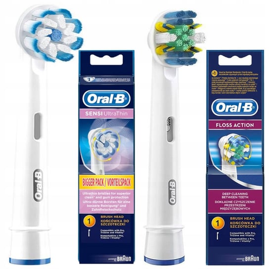 2 Końcówki Oral-B Sensi Ultrathin Floss Action Oral-B