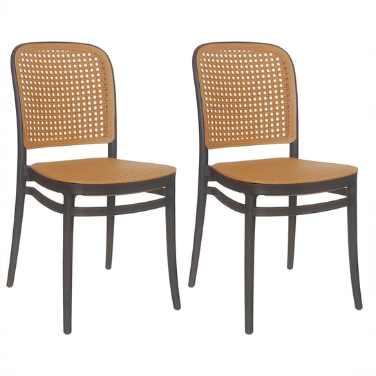 2 krzesła WIKO czarne BMDesign