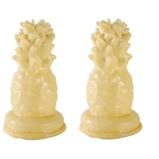 2 lateksowe formy na świece ananasowe o średnicy 12 cm Youdoit