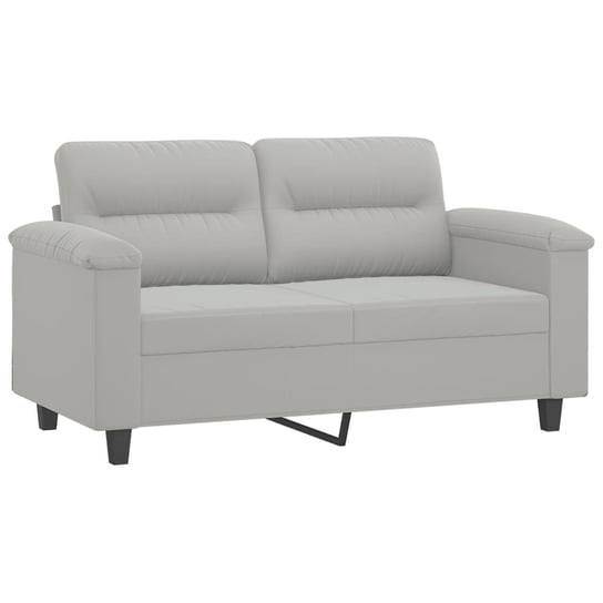 2-os. Sofa mikrofibra jasnoszara 150x77x80cm Inna marka