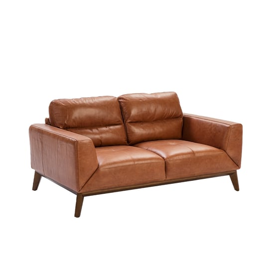 2-osobowa sofa ze skóry bydlęcej w kolorze bawolej skóry  6046 ANGEL CERDA Angel Cerda