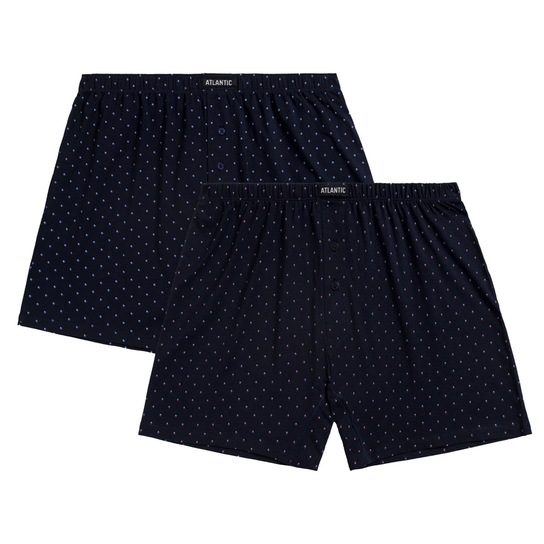 2-pack bokserki męskie luźne-l Atlantic