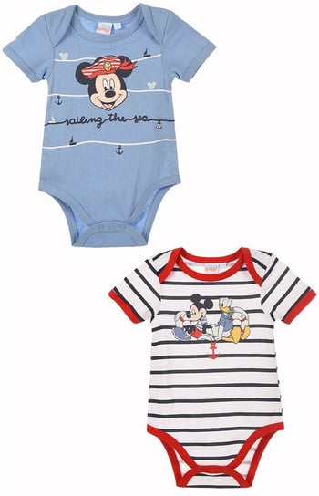 2 - pak body niemowlęce dla chłopca Myszka Mickey Disney