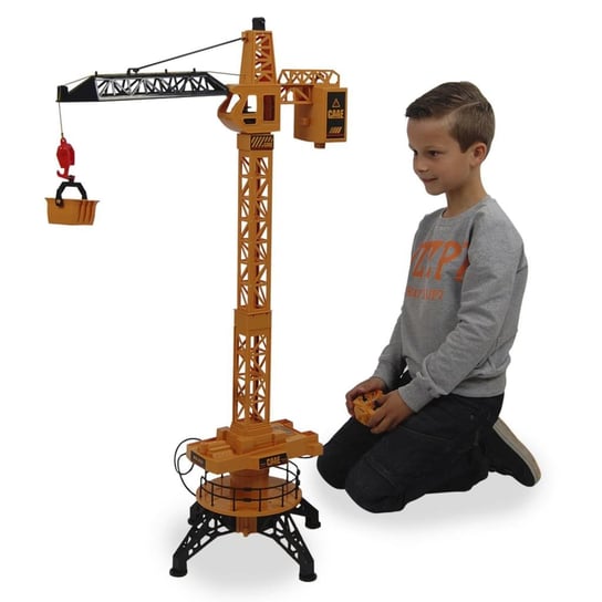 2-Play Zabawkowy żuraw budowlany z pilotem, 76 cm, skala 1:40 2-Play