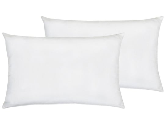 2 poduszki ogrodowe 50 x 70 cm białe ALMYROS Beliani