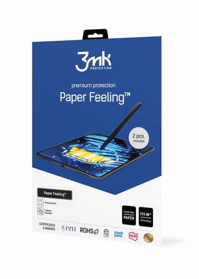 [2 szt.] Folia ochronna na Onyx Boox Max Lumi / Lumi 2 - 3mk Paper Feeling 3MK