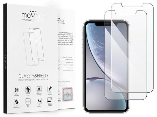 2 szt. moVear GLASS mSHIELD 2.5D do Apple iPhone 11 / Xr (6.1") moVear