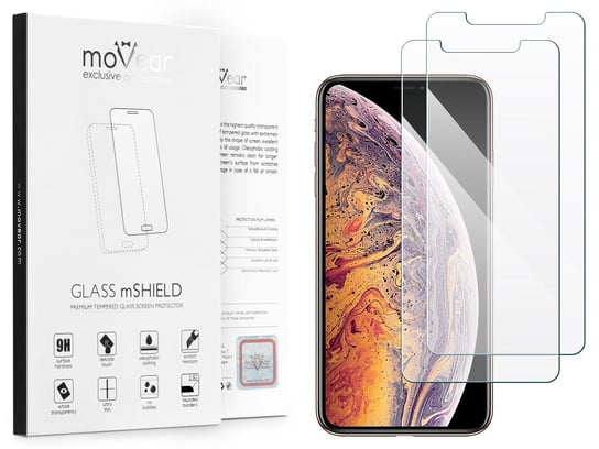 2 szt. moVear GLASS mSHIELD 2.5D do iPhone 11 Pro Max / Xs Max (6.5") moVear