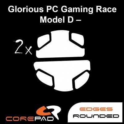 2 x CorePad Ślizgacze Glorious Race Model D- Inny producent