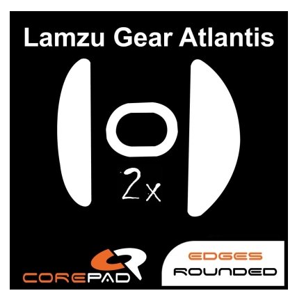 2 x Corepad Ślizgacze Lamzu Atlantis Superlight Wireless Inny producent