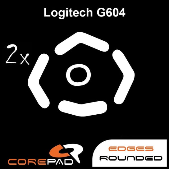 2 x CorePad Ślizgacze Logitech G604 Inny producent