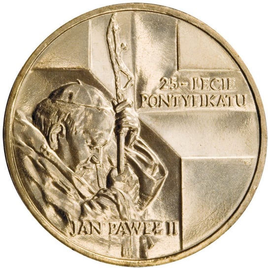 2 zł 2003 - Jan Paweł II – 25-lecie pontyfikatu - Moneta Okolicznościowa Narodowy Bank Polski