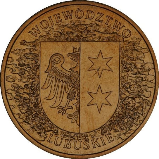 2 zł 2004 - Herby Województw: lubuskie  (woreczek 50 szt.) Mennicza (UNC) Narodowy Bank Polski
