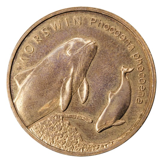 2 zł 2004 -  Zwierzęta świata: Morświn   (woreczek 50 szt.) Mennicza (UNC) Narodowy Bank Polski